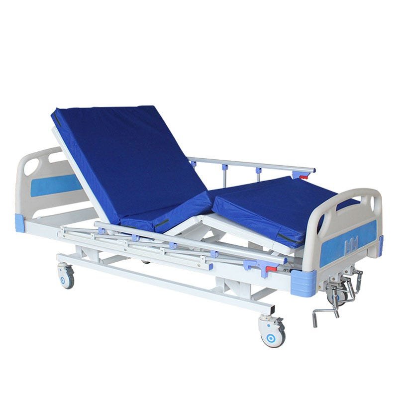 Three crank manual hospital bed with height adjustment Kenya